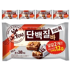 닥터유 한입쏙 단백질바, 380g, 5개
