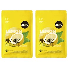 SWEET CUP 零卡檸檬冰茶粉, 500g, 1入, 2個