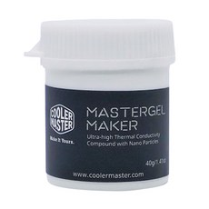 Cooler Master 酷碼 MasterGel Maker極致散熱膏 優化塗抹設計 提升用戶體驗 高效導熱, 1罐