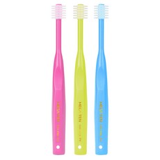 MEGA TEN 兒童360度牙刷 第2階段, 隨機顏色, 1個, 3入