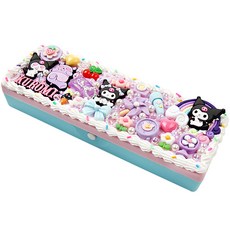 2Youngdesign 庫洛米 DIY 多功能收納盒 裝飾套組, 1個, 混合色