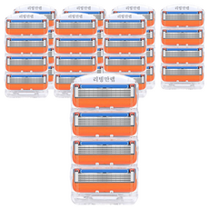 Living Manrep Gillette Fusion Power 兼容剃須刀刀片, 8個, 4入