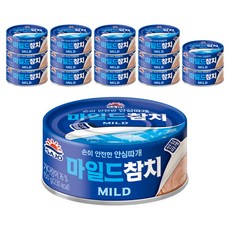 사조 마일드 참치 안심따개, 150g, 15개