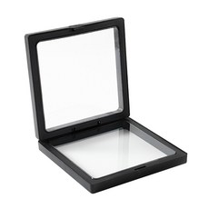 Sangsang Pick 珠寶飾品收納禮物包裝盒 9 x 9 x 2 cm, 黑色, 10個