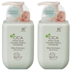 KU.KU Duckbill 酷咕鴨 舒敏積雪草寶寶洗髮精 500ml, 2瓶