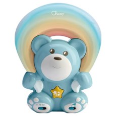 Chicco 浪漫投射彩虹熊, 0個月以上, 2種投射模式, 粉藍色, 1件