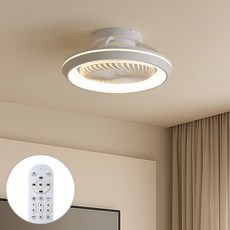 Forlight 涼感空氣 LED 風扇 房間燈 吊扇, 白色