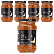 蜂蜜生薑果醬, 500g, 1罐, 5罐