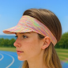 YESSURE髮箍遮陽帽, 1個, 黃色