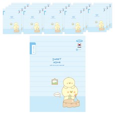 펜피아 1 000 초등 글짓기장 제본노트, C 블루, 20개