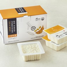 한둘 명인이 국산콩으로 만든 한끼 손순두부, 140g, 6개