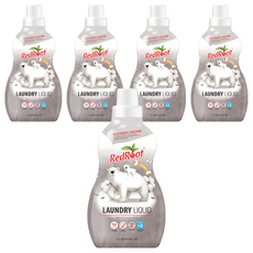 레드루트 세탁세제 바닐라코튼향 플러스 유아세제, 1L, 5개