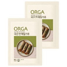 올가 국산 깐 메밀가루, 300g, 2개