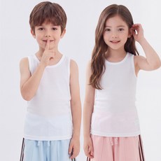 PremierFam 兒童提花無螢光背心3件組