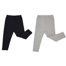 HARAROI 幼兒基本款棉質內搭褲2入組