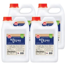 해표 멸치액젓, 4개, 2.5kg