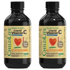 CHILDLIFE 維他命C滴劑, 2瓶, 118ml