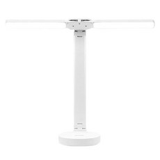 抗藍光雙頭護眼檯燈 LED檯燈 多角度調節 節能檯燈 白色, 1入