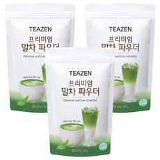 티젠 프리미엄 말차 파우더, 500g, 1개입, 3개