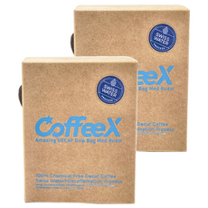 CoffeeX 手沖濾掛式咖啡, 99.9% 無咖啡因, 瑞士水DECAF處理豆, 中焙, 11.5g, 10包, 2盒, 20包
