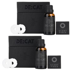 디캣 차량용 송풍구 방향제 30ml 리필, 2개, 미드썸머나잇