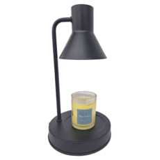 香氛融蠟薰香燈組，含蠟燭 四季酒店 + 威尼斯人酒店，15x15x30公分，110V-120V, 黑色, 1盒