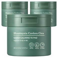 토니모리 어성초 시카 퀵 카밍 토너 패드 200ml, 70개입, 3개