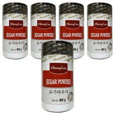 청은에프엔비 슈가파우더, 80g, 5개