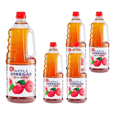 十全 戀愛蘋果醋，1.8L，台灣製造, 5瓶