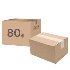 comet 紙箱 B浪, 棕色, 80個