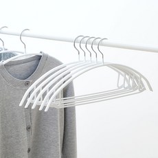 SHABATH 防滑無痕衣架, 白色, 20個