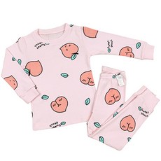 Makeies 兒童桃子桃子 30 號薯條上下套裝