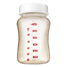 REQIR ppsu寬口徑多功能 母乳儲存瓶 疊加 多用 防負壓, 1入, 1瓶
