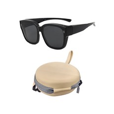 TAILI 太力 氣墊折疊式偏光抗UV太陽眼鏡 附收納盒