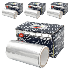 Lvia 可撕卸錫箔包膜, 黑色, 4個