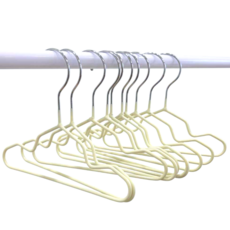 Polvea 防滑寵物迷你衣架 米色, 10個