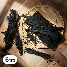 주일 무결점 해풍맞은 완도실미역, 70g, 6개입