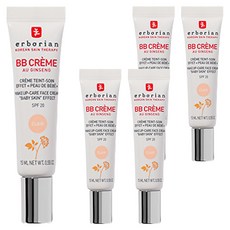 에르보리앙 BB 크림 SPF20, 클레어, 15ml, 5개