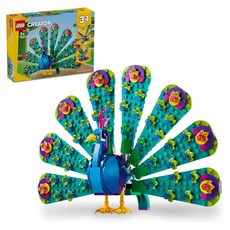 LEGO 樂高 異國孔雀 Exotic Peacock, 創意百變系列, 三種動物模型, 1盒