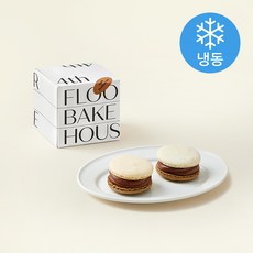 사층빵집 다크 프랄린 너트 마카롱 (냉동), 30g, 1개, 2개입