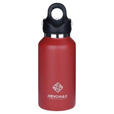 REVOMAX 銳弗 不鏽鋼秒開保溫瓶, 紅色, 355ml, 1個