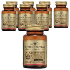 SOLGAR 酯化型維生素C錠 1000mg, 8罐, 30顆