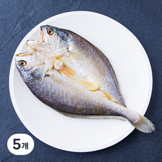 살짝말린 손질 부세 (냉장), 200g, 5개