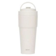 WOKY 沃廚 台灣公司貨 二代渾圓杯鈦陶瓷, 橡白, 770ml, 1個