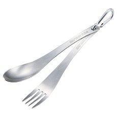 CAPTAIN STAG 鹿牌 燕三條不鏽鋼 湯匙 + 叉子組 日本燕三條製造, 湯匙 + 叉子, 銀色, 1組