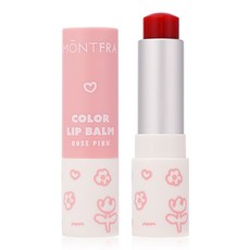 몽프라 컬러 립밤, 로즈핑크(베리), 4g, 1개
