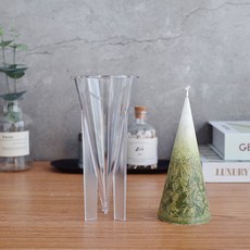 手工蠟燭製作壓克力模具, 透明(1號)