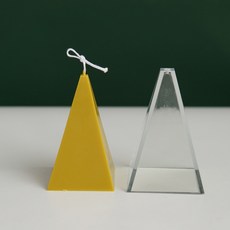 手工蠟燭製作壓克力模具 4號設計, 透明(4號)