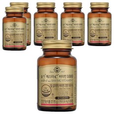 SOLGAR 酯化型維生素C錠 1000mg, 6罐, 30顆