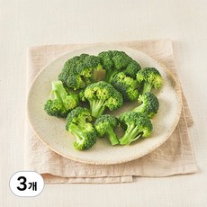 친환경 국내산 손질 브로콜리, 150g, 3개